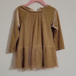Beatuful Gold Baby Dress